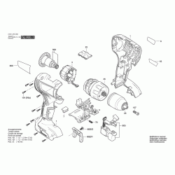 Електронен блок за винтоверт Bosch GSR 18V-50, GSB 18V-50, GSR 18V-55, GSB 18V-55